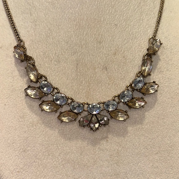 Coastal Neutrals Palm Leaves Statement Necklace-Boutique - Picture 2 of 10